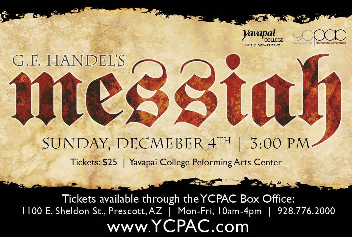 Latest Yavapai College News Handel's Messiah