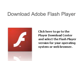 If you are seeing this message, you may want to click here and download the flash player for your internet browser