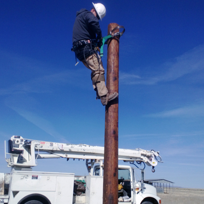 Utility Pole Training Field