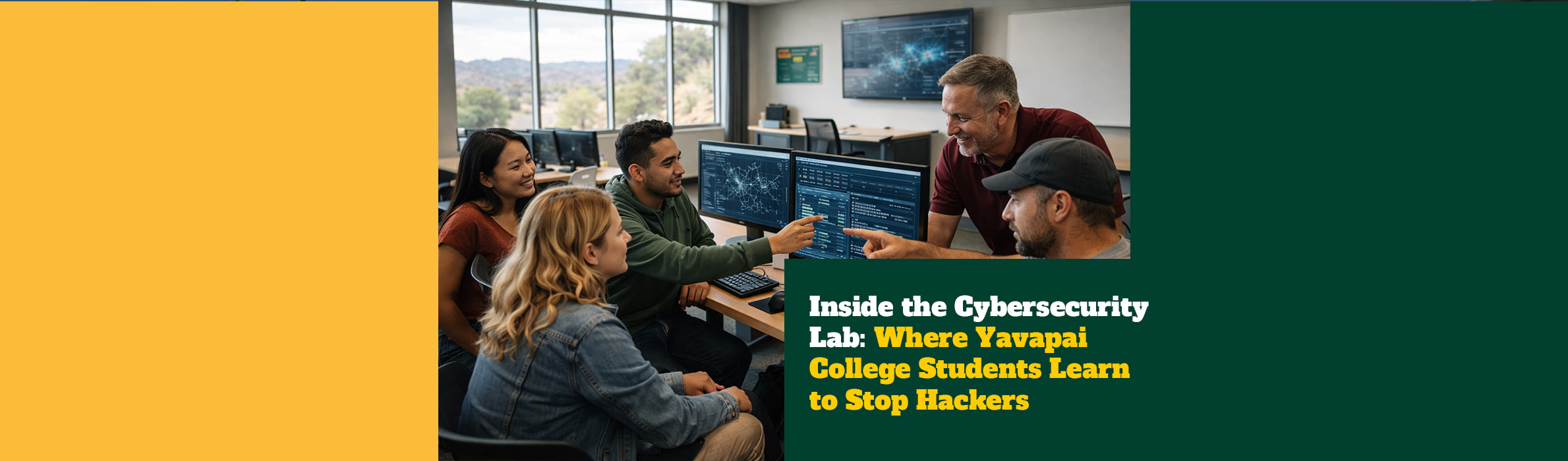 Cybersecurity class in session