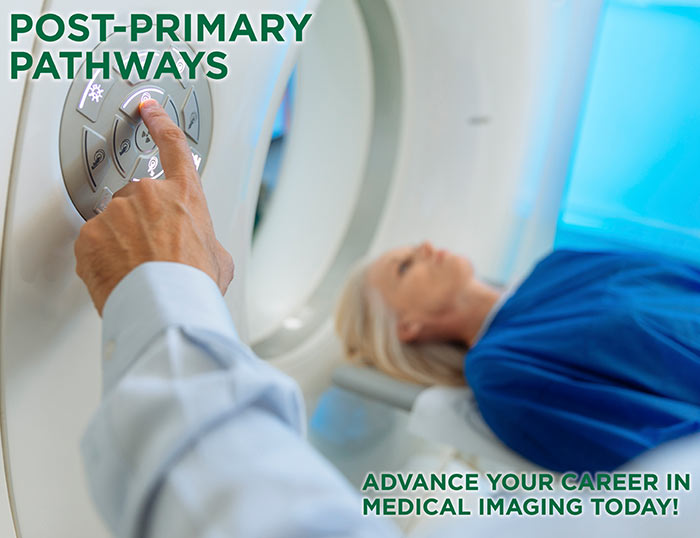 Radiologist viewing chest x-rays.