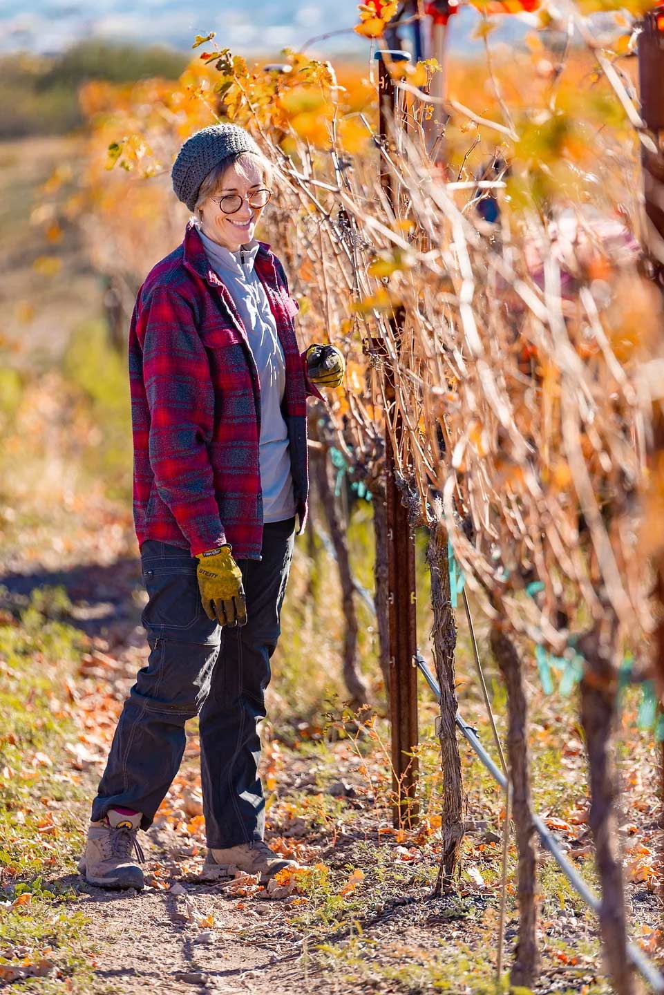 Viticulture and enology student
