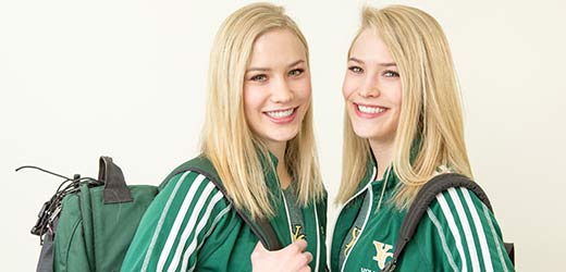 sisters at school