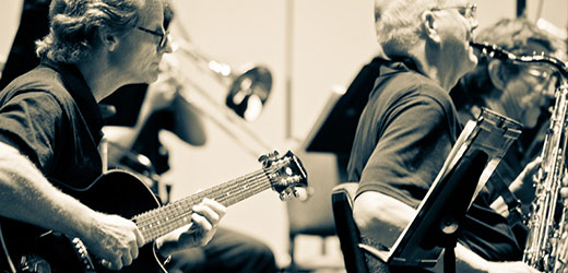 musician and student
