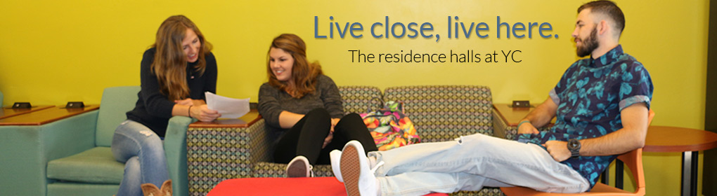 Res Hall Life - Live here, live close