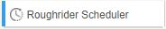 roughrider scheduler button