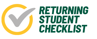 returning student checklist