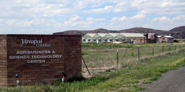 Yavapai College Agribusiness & Science Technology Center front sign