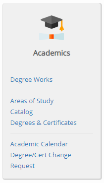 academics portal tile