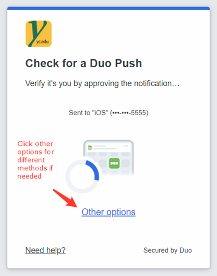 Duo Security prompt requesting approval for a sign-in