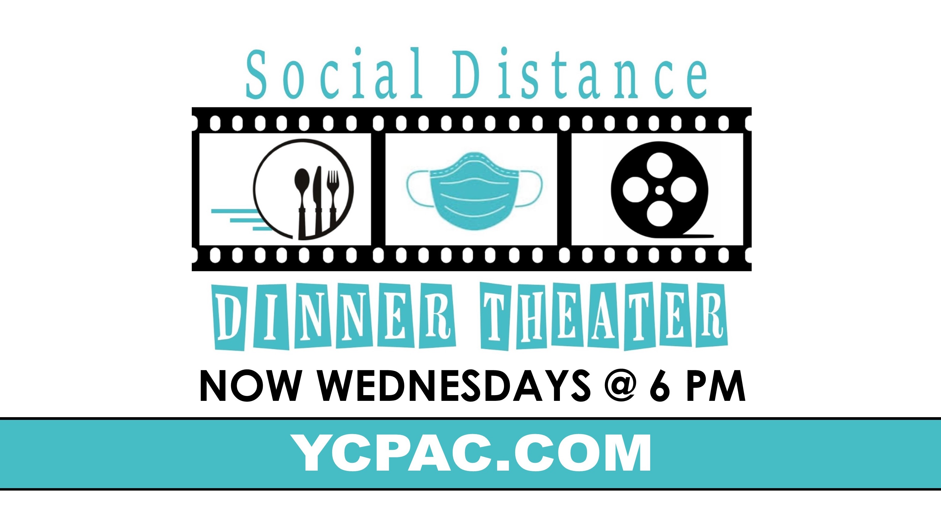Logo for Social Distance Dinner Theater