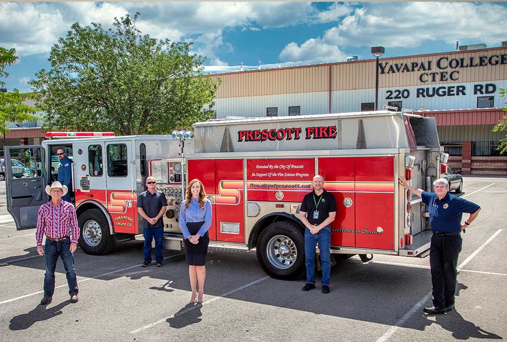 City of Prescott fire engine transfers to YC