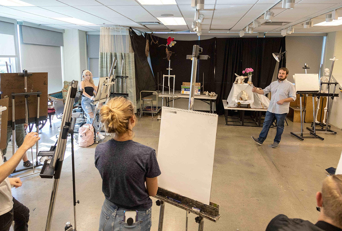 Hybrid Art Class