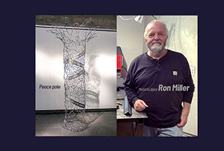 Ron Miller, Metal Sculptor
