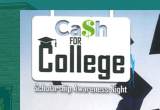 Cash for College Scholarship banner
