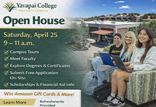 Open House Photo of Campus and Students