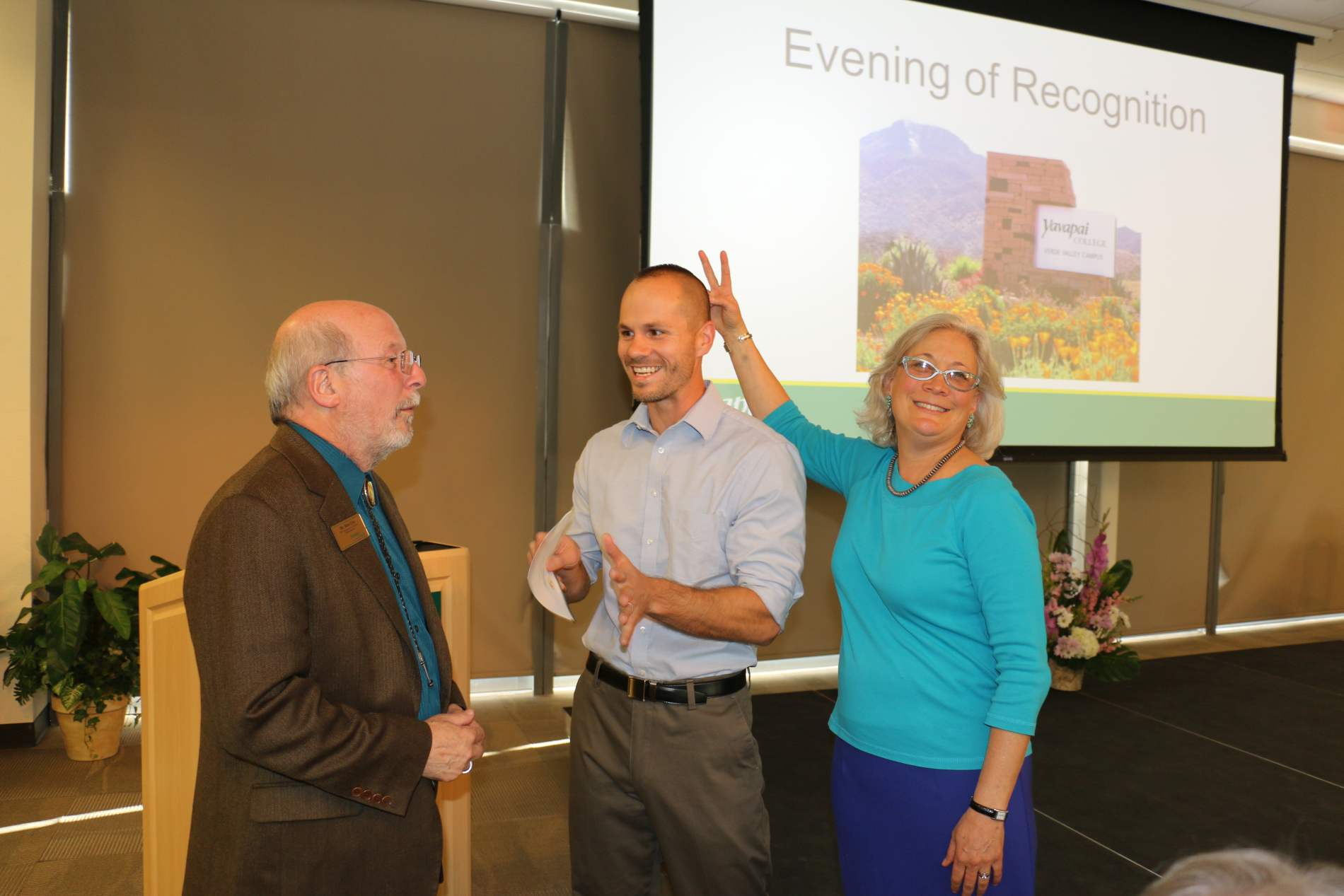 Outstanding students of the Verde Valley Campus and Sedona Center recognzied