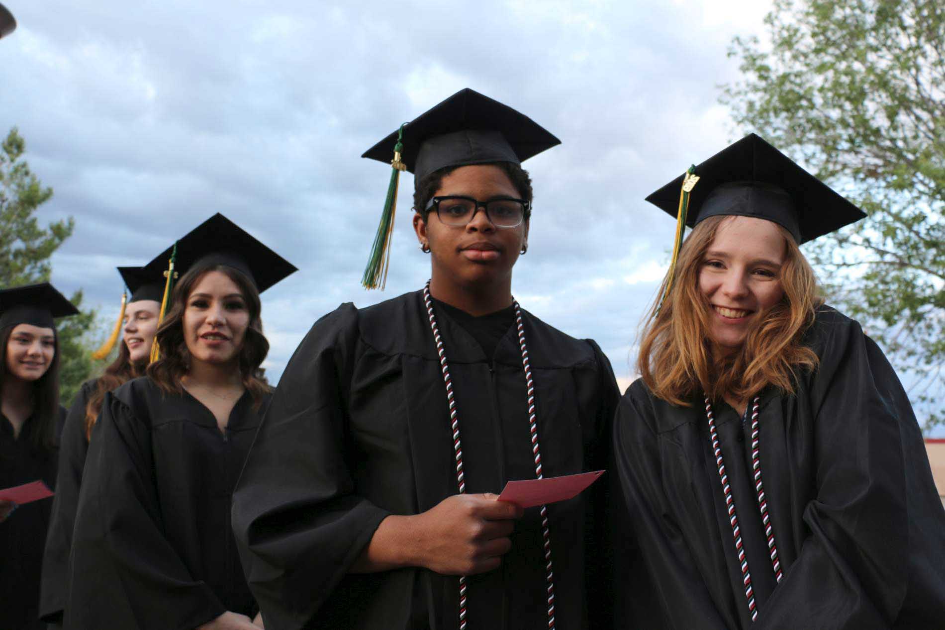 Family and friends celebrate the milestones achieved by loved ones at the Verde Valley Campus commencement ceremony