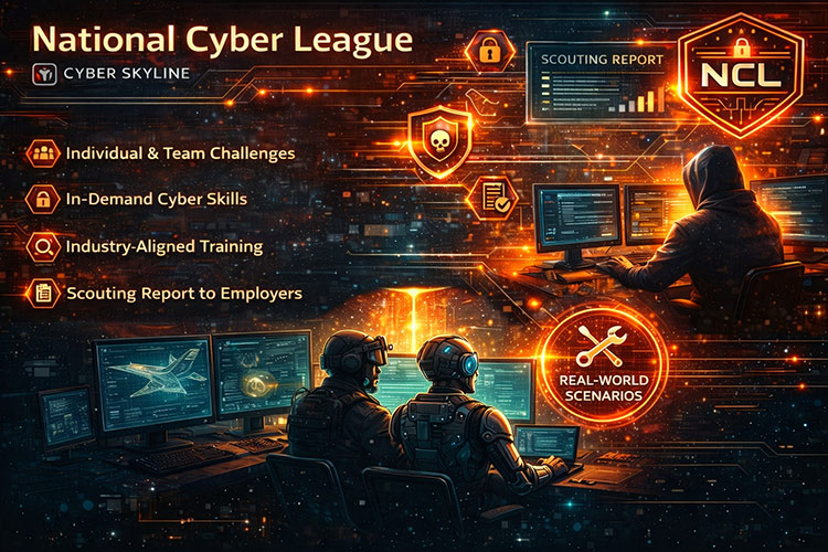 Sci-fi vibe cyber poster
