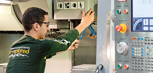 Slide image for Computer Numerical Controlled (CNC) Machining Certificate