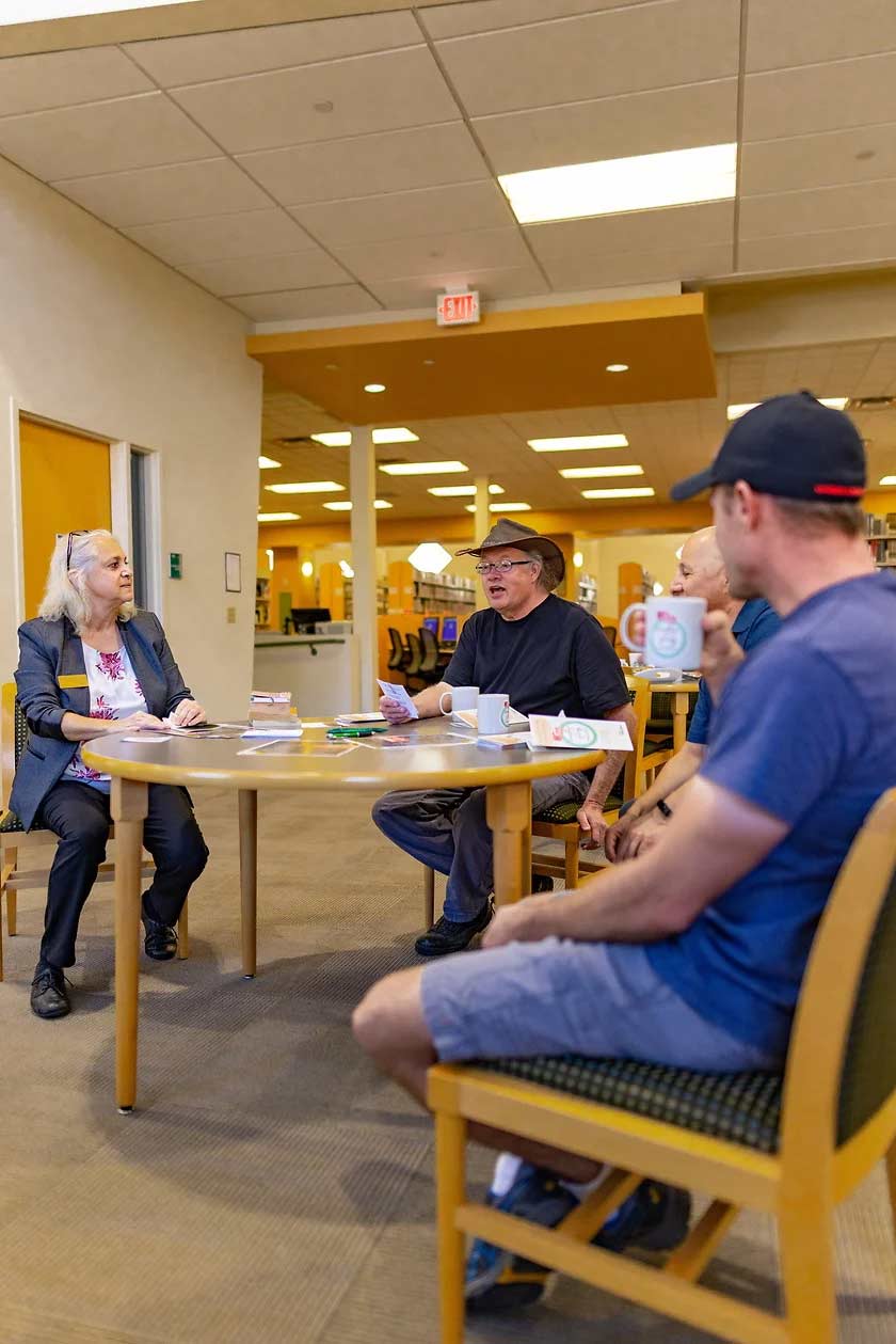 Yavapai College students learning together